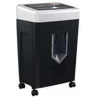 盆景519碎纸机 中小单位办公静音电动粉碎机 德国五级高保密颗粒状 碎纸1小时一次碎5张2*10mm 