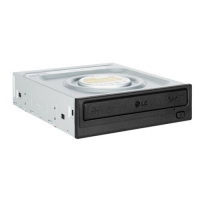 LG 电脑内置光驱 DVD光存储 SATA接口光磁 黑色 18X内置DVD光驱 DH18NS61