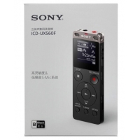 索尼（SONY）录音笔ICD-UX560F 4GB 黑色 数码专业智能降噪 商务学习采访培训 高清远距录音取证