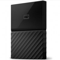 西部数据(WD)2TB USB3.0移动硬盘My Passport 2.5英寸 经典黑(密码保护 自动备份)WDBS4B0020BBK