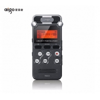 爱国者（aigo） 爱国者专业录音笔R6620高清远距声控降噪超长时待机MP3播放快充微型录音笔正品  8G