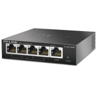 TP-LINK SF1005P 5口百兆4口POE非网管PoE交换机