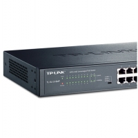 TP-LINK TL-SL1218MP 16口百兆PoE交换机 2个千兆口