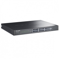 TP-LINK TL-SL1226MP 千兆上联24口以太网企业级PoE交换机AP监控供电器