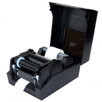 得力（deli）DL-925T 热敏快递单打印机 电子面单 不干胶条码二维码标签打印机 黑色