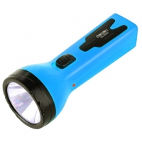 得力（deli）3662 强光手电筒 远射USB充电式 家用便携 户外骑行灯 蓝色