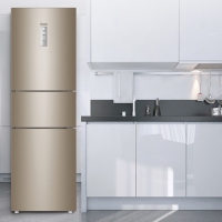 海尔 (Haier )223升变频风冷无霜三门冰箱 干湿分储中门全温区变温DEO...