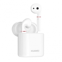 华为（ HUAWEI） 华为无线耳机 真无线蓝牙耳机 双耳蓝牙音乐耳机 Freebuds 2 无线耳机 陶瓷白
