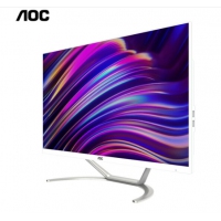 AOC 一体机电脑 I3 10010 4G 128G+1T 23.8英寸屏