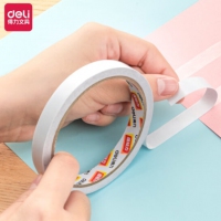 得力（deli）30405双面胶 易撕不留痕 家用双面胶
